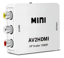Cabo Adaptador Conversor De Video 3rca 2av Para Hdmi 1080p
