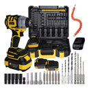 Chave de Impacto Profissional 48V Brushless NK com Bateria Lítio e Maleta 35 Peças
