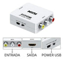 Cabo Adaptador Conversor De Video 3rca 2av Para Hdmi 1080p