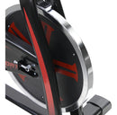 Bicicleta ergométrica Nagano 102058588 cor preto e vermelho