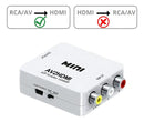 Cabo Adaptador Conversor De Video 3rca 2av Para Hdmi 1080p