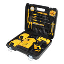 Parafusadeira E Furadeira 25v + Kit Ferraments Brocas E Bits