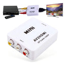 Cabo Adaptador Conversor De Video 3rca 2av Para Hdmi 1080p