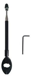 Antena Corta Pipa Moto Mais Redinha Elástica Aranha Moto