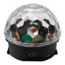 Globo Colorido Meia Bola Maluca Rgb Led Bluetooth Laser Ilum