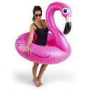 Boia inflável Flamingo 90 120 cm piscina praia