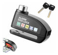 Trava Disco Moto Alarme Anti-Roubo | Alfashop