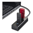 Hub Cabo Usb 3.0 Extensão 4 Portas High Speed Hd Pen Drive