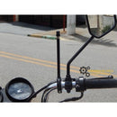 Antena Corta Pipa Moto Retrátil Inox | Alfashop