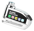 Trava Cadeado De Freio Disco Com Alarme Sonoro Para Moto