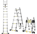 Escada Telescópica Alumínio 5m 16 Degraus Dobravel KNakasaki