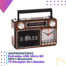 Rádio Retro Am Fm Recarregável | Alfashop