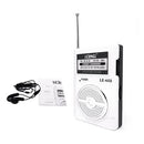 Rádio Portátil Am Fm Fone Ouvido | Alfashop