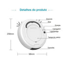 Robô Aspirador 3 em 1 com Sensor Anti-Queda