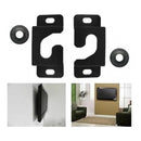 Suporte Fixo Tv Parede Para Tv 13 À 70 Polegadas Lcd-800 786 Cor Preto