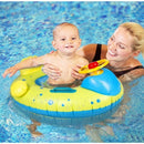 Boia para Bebê Bote com Cobertura Inflável