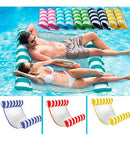 Boia Rede Piscina Cama Flutuante Reclinável Inflável