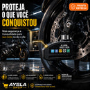 Trava Cadeado De Freio Disco Com Alarme Sonoro Para Moto