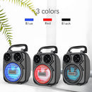 Caixa Som Portatil Bluetooth 10w Rgb | Alfashop
