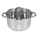 Jogo De Panelas 19 Peças Aço Inox Genebra