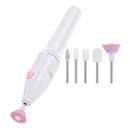 Lixa Eletrica E Polidor Pilha Manicure Profissional