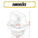 Tampa de Óleo Moto Esportivo Alumínio CNC Resistente Universal Honda Yamaha 150 160 Colorida