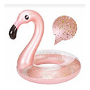 Boia Flamingo Rose Glitter Piscina | Alfashop