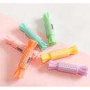 Kit 6 Marca Texto Pastel Duplo Candy Fofo Kawaii Material Escolar