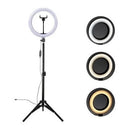 Ring Light 26cm Tripé Vídeos | Alfashop