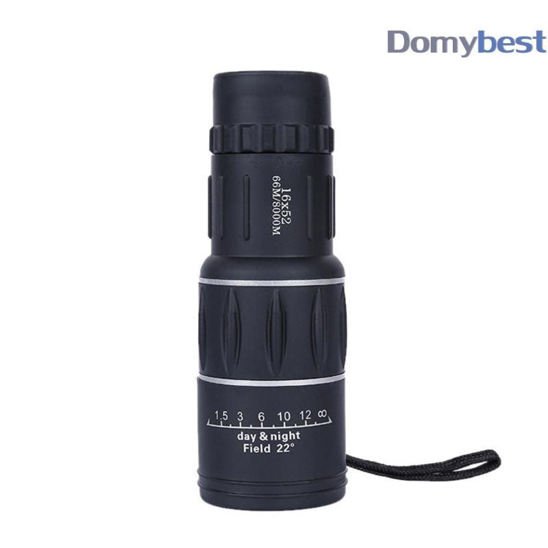 Observe a natureza com Monócolo Tático Profissional Zoom 16X 52 e até 8Km - Alfashop