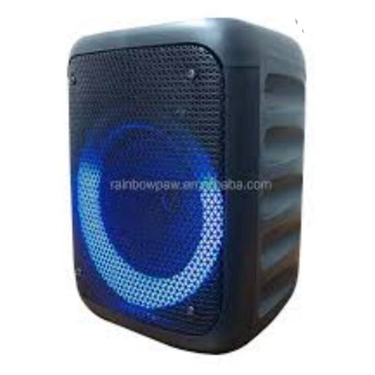 Mega Caixa de Som Portátil 40cm kts1236 Altofalante 6,5 Bluetooth Pen drive Rádio AUX entrada Microfone - Alfashop