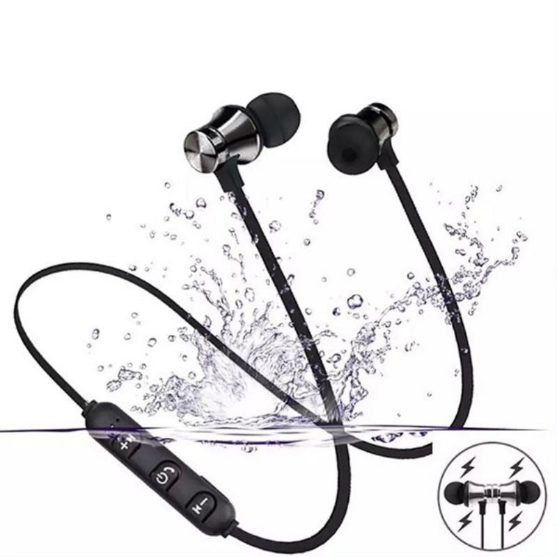 super fone de ouvidos via bluetooth quase sem fio completo excelente som grande promoção - Alfashop