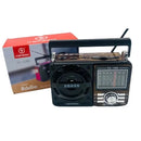 Rádio Am Fm Portatil Retro Vintage Antigo Laterna Usb Kapbom KA-1088 - Alfashop
