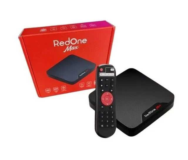 Aparelho TvBox red one Max Ultra HD 8GB 2GB RAM Wi-Fi - Alfashop