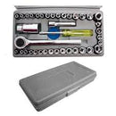 Kit Maleta Chave Catraca Reversível Jogo De Soquetes 40 Pçs Mega Promoção Black Friday - Alfashop