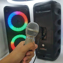 caixa de som completa amplificada estilosa 2 alto falante super potente amplificada 200w - Alfashop