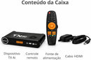 Receptor Digital HD com Wi-Fi e Ethernet | Alta Performance | Uso com Antena e Internet