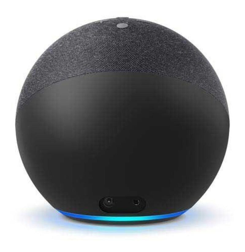 Amazon Echo Dot 4th Gen com assistente virtual Alexa charcoal 110V/240V - Alfashop