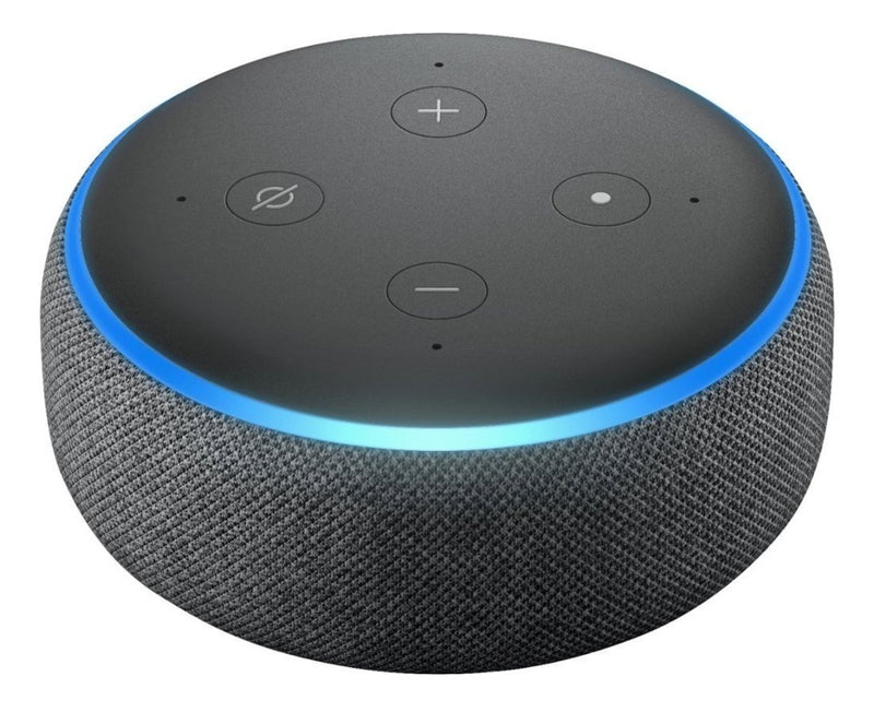 Amazon Echo Dot 3rd Gen com assistente virtual Alexa carvão 110V/240V - Alfashop