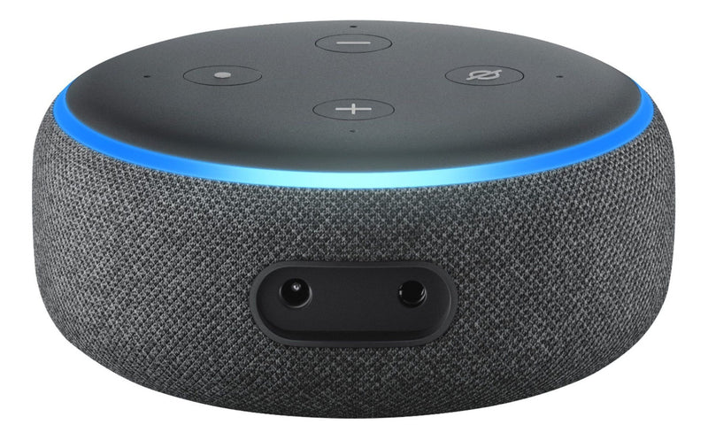 Amazon Echo Dot 3rd Gen com assistente virtual Alexa carvão 110V/240V - Alfashop