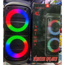 mega caixa de som completa amplificada 200w 40 cm de altura estilosa - Alfashop