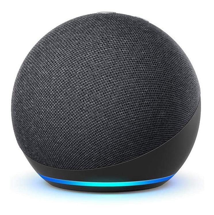 Amazon Echo Dot 4th Gen com assistente virtual Alexa charcoal 110V/240V - Alfashop
