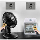 Mini Ar Condicionado Portátil de mesa  Arctic Air Cooler Umidificador Climatizador comLuz Led - Alfashop