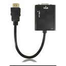 Adaptador Conversor HDMI para VGA + áudio - Alfashop