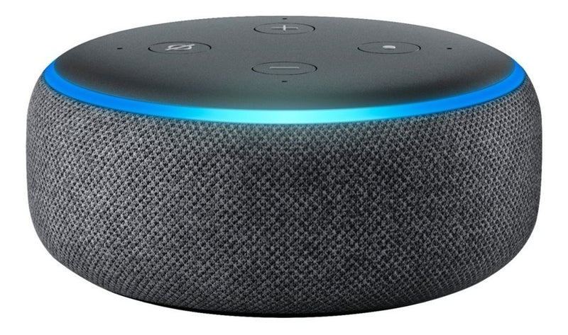 Amazon Echo Dot 3rd Gen com assistente virtual Alexa carvão 110V/240V - Alfashop