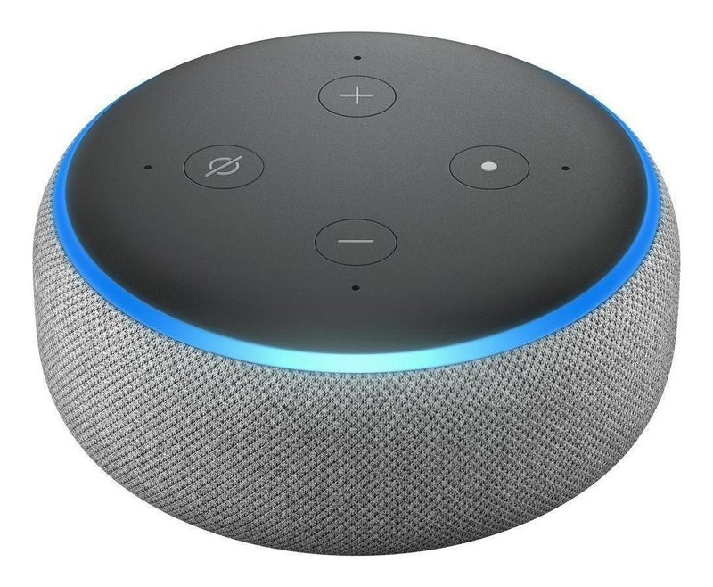 Amazon Echo Dot 3rd Gen com assistente virtual Alexa carvão 110V/240V - Alfashop