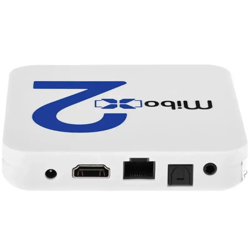 TvBox Mibo X2 8K Ultra HD 16GB 2GB RAM Receptor Wi-Fi - Branco - Alfashop