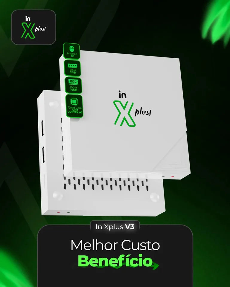 Xplus v3 Liberador de Canais 4k Original Vitalício Configurado APARELHO, CANAIS, PRONTA, ENTREGA BRASIL - Alfashop
