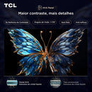 Smart TV TCL 65 Polegadas QLED 4K P7K WiFi Bluetooth Google TV HDR10+ Dolby Atmos Dolby Vision 65P7K