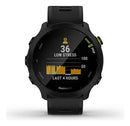 Relógio Garmin Forerunner 55 GPS Monitor Cardíaco 42mm Preto | Alfashop